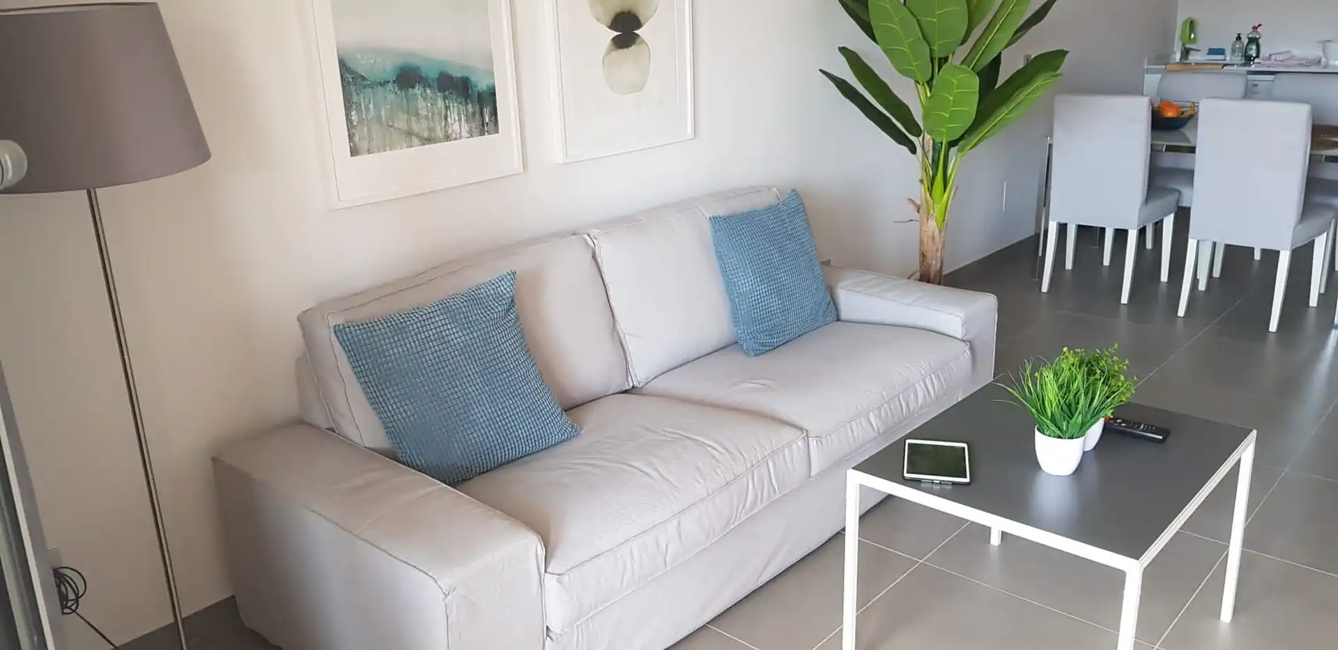 Sala de estar de Apartamento en venta en Granadilla de Abona con Aire acondicionado, Terraza y Amueblado