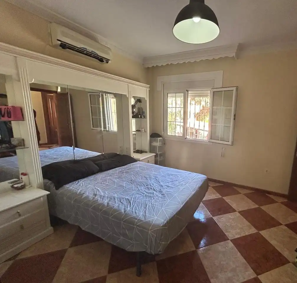 Bedroom of Houses for sale in Málaga  with Air Conditioner, Heating and Private garden