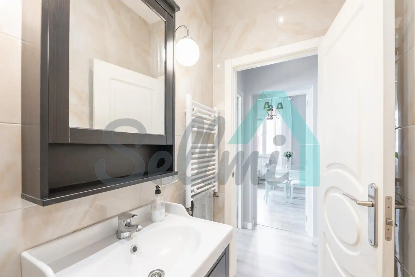 Badezimmer von Erdgeschoss zur Miete in Fozaneldi - Tenderina - Ventanielles
