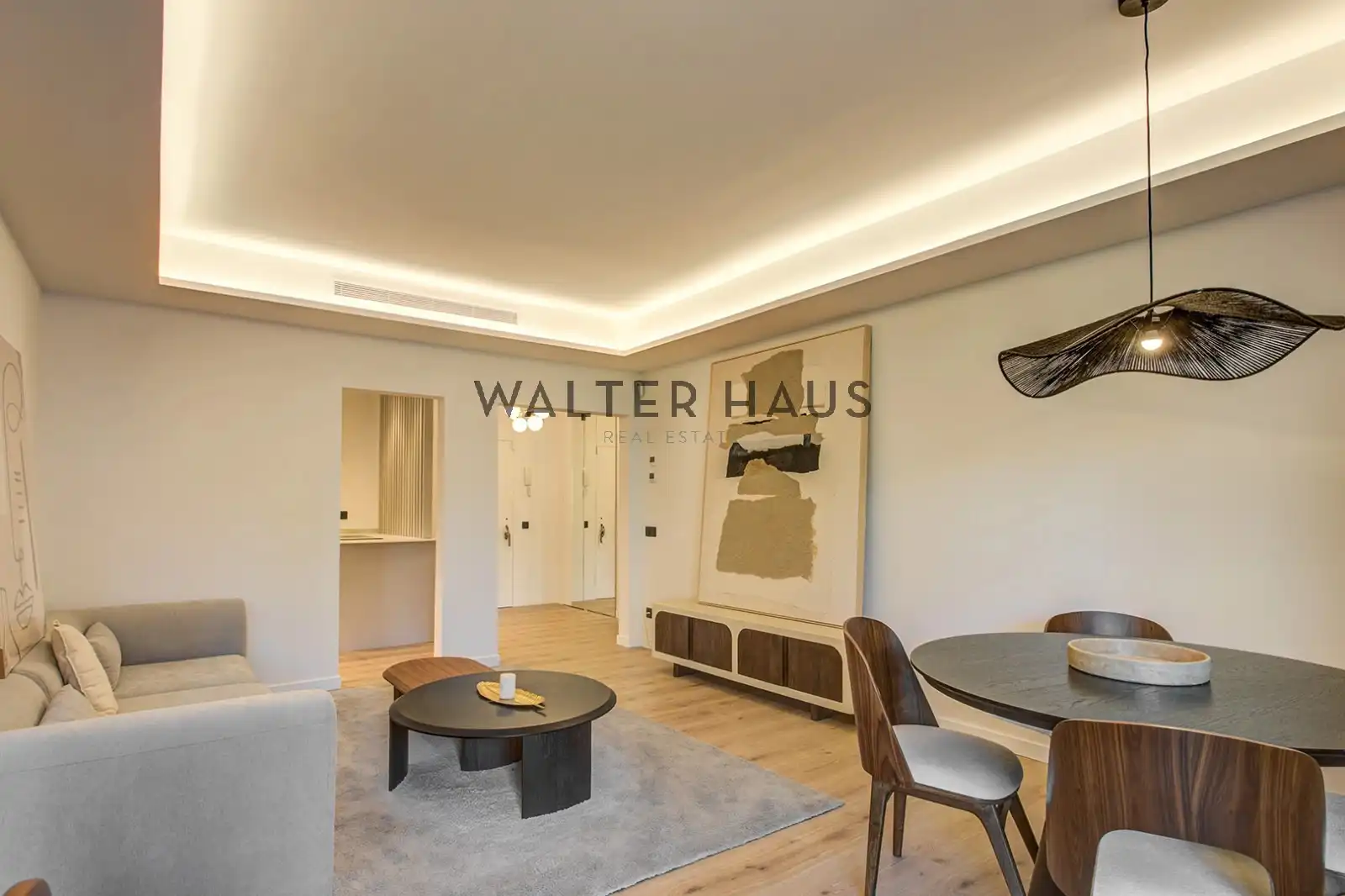 Sala de estar de Piso en venta en Sarrià - Sant Gervasi