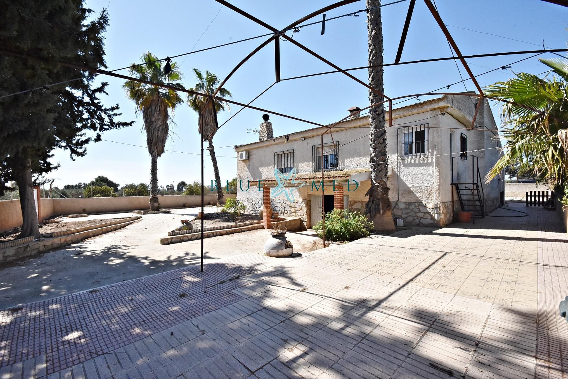 Vista exterior de Casa o xalet en venda en Alhama de Murcia amb Aire condicionat, Calefacció i Jardí privat