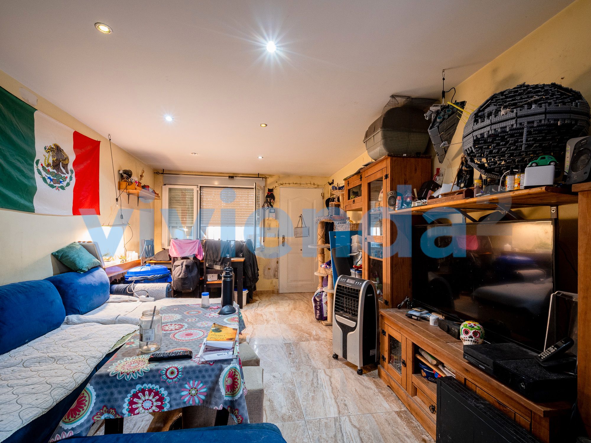 Bedroom of Flat for sale in  Madrid Capital  with Air Conditioner, Heating and Terrace