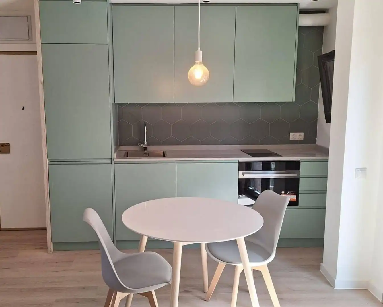 Cocina de Apartamento de alquiler en Madrid con Amueblado y Balcón
