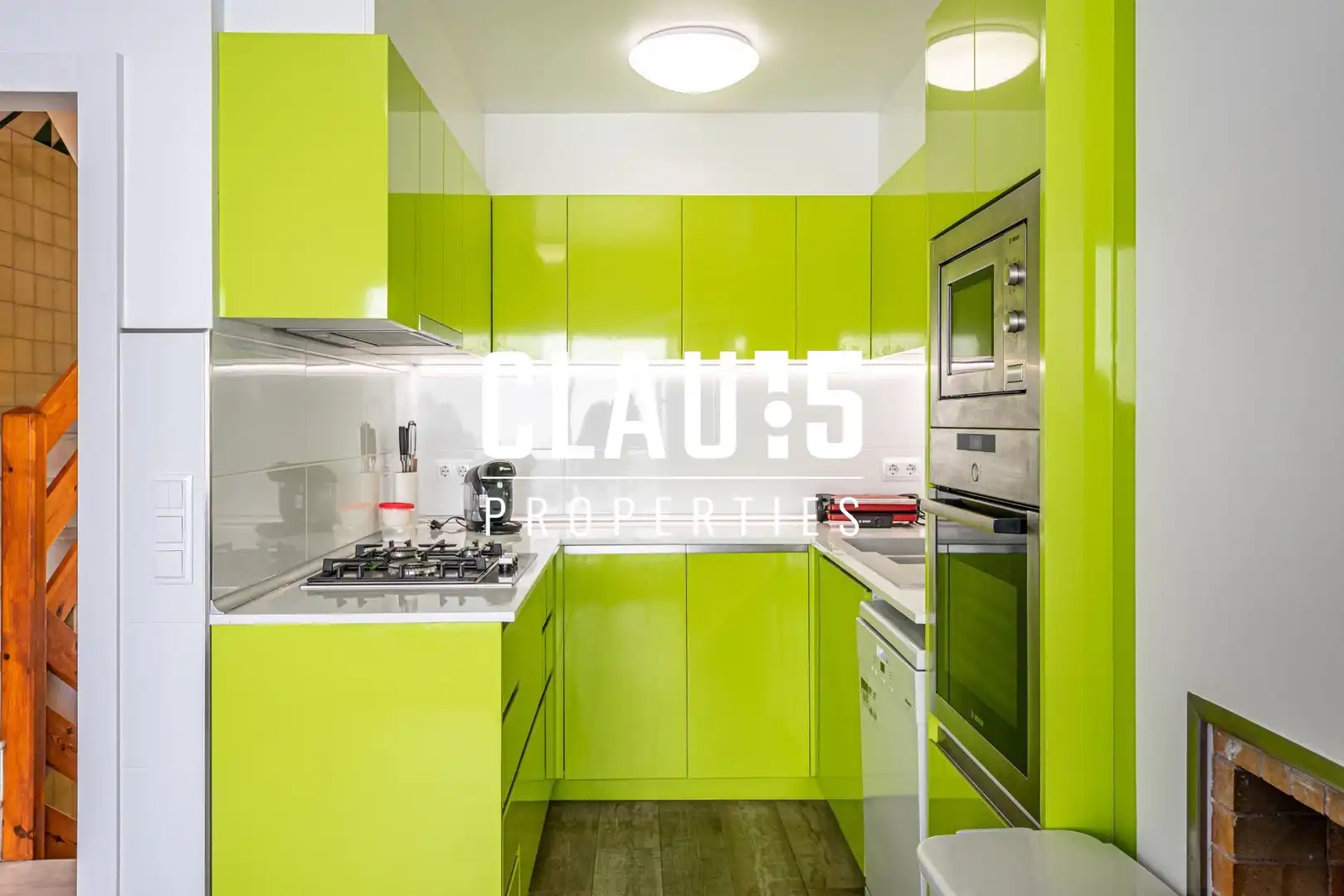 Cocina de Casa adosada en venta en Santa Susanna con Jardín privado y Balcón