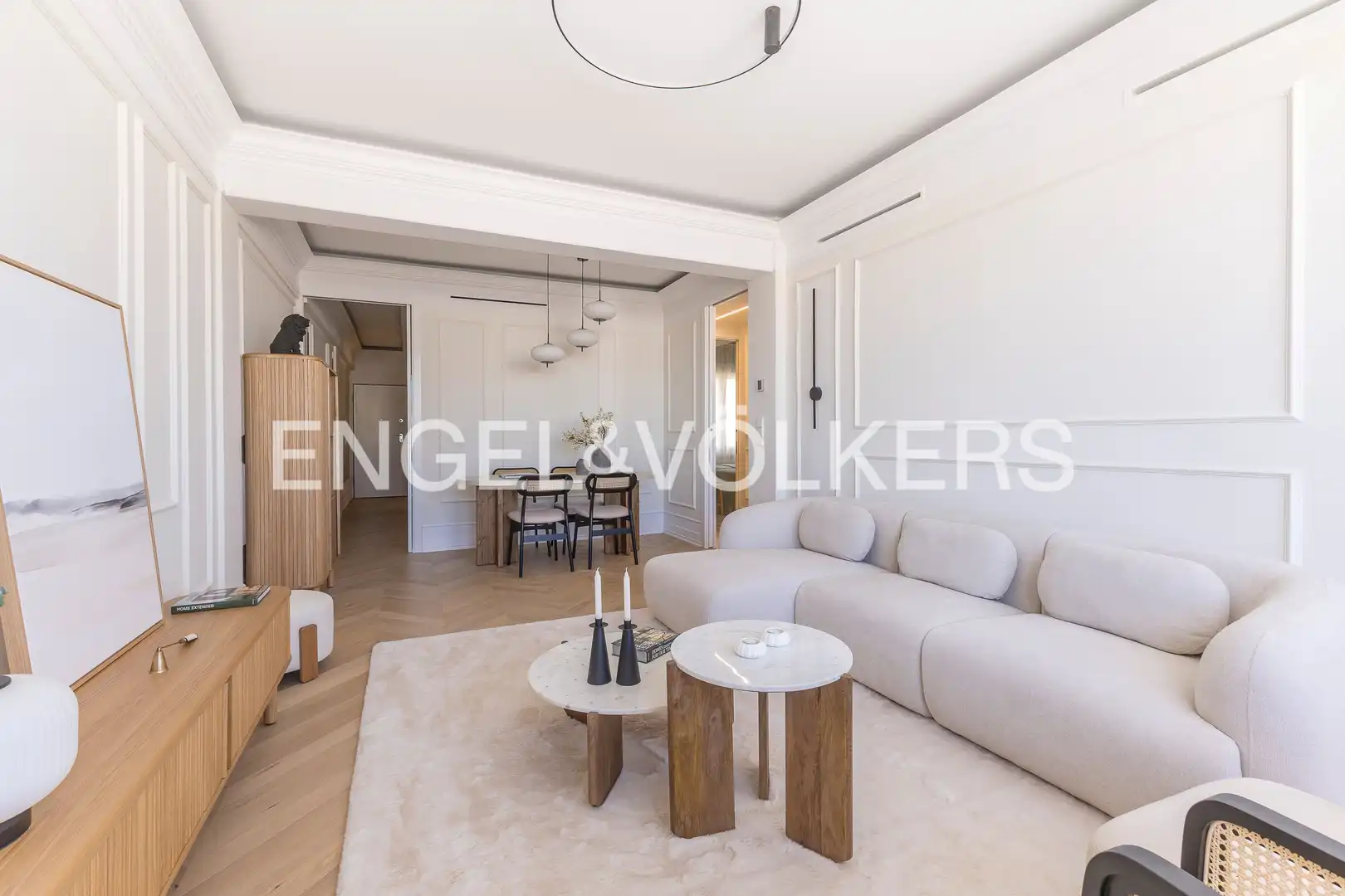 Sala de estar de Piso en venta en Barrio de Salamanca