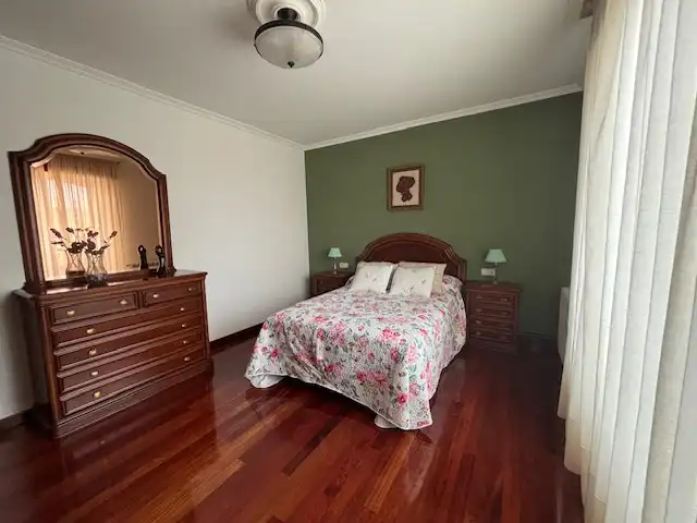 Bedroom of Houses for rent in Ferrol  with Heating, Private garden and Parquet flooring