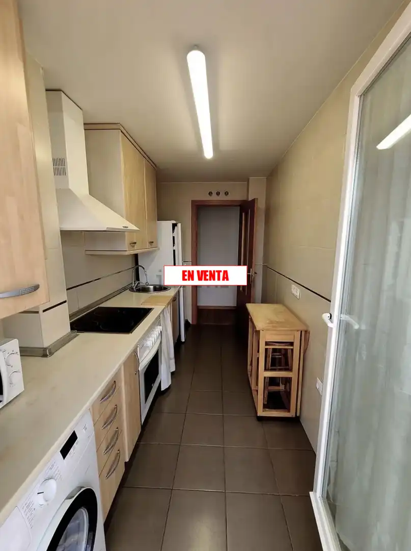 Küche von Dachboden zum Verkauf in Ciudad Real mit Klimaanlage, Heizung und Terrasse