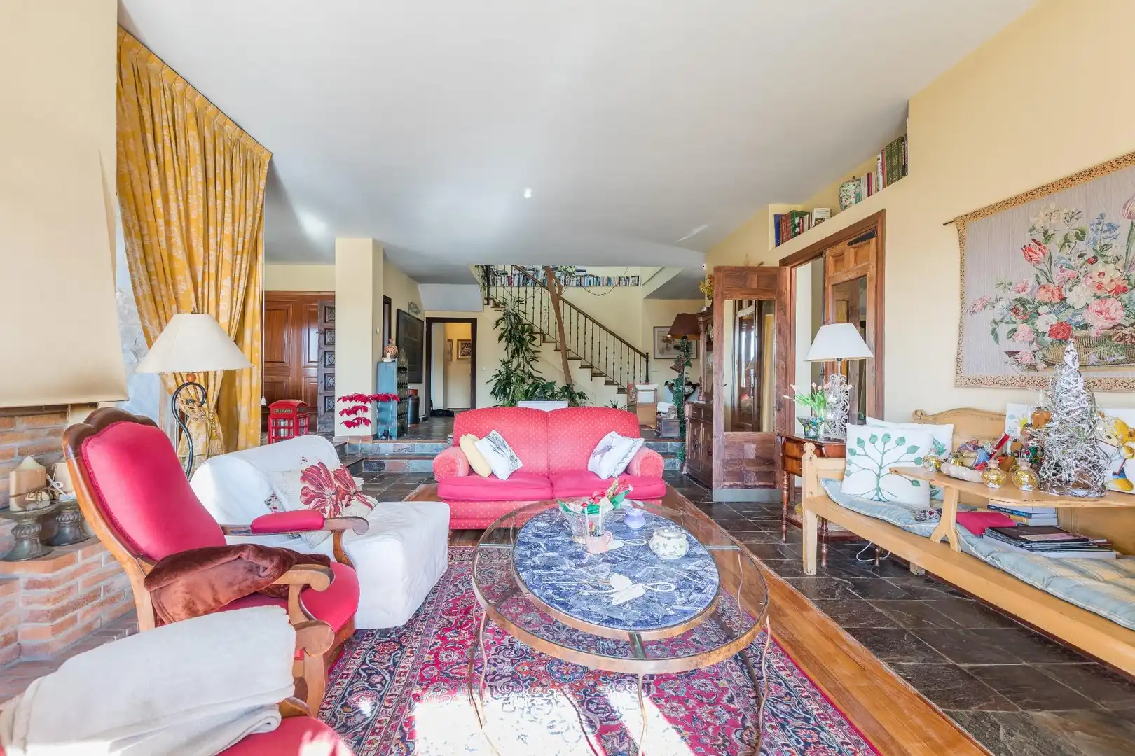 Living room of Houses for sale in Torrelodones  with Heating, Private garden and Terrace