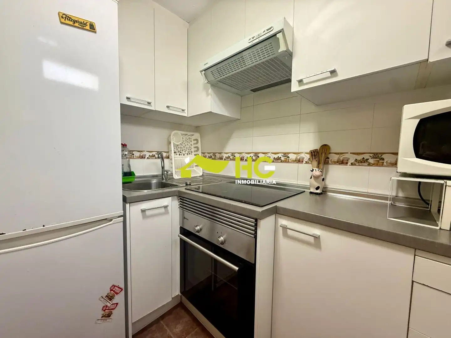 Cocina de Estudio de alquiler en Villaviciosa de Odón con Calefacción, Amueblado y Piscina comunitaria