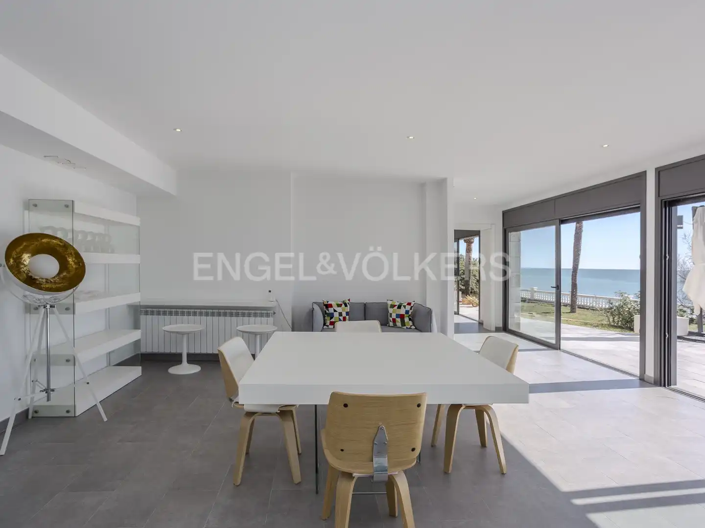 Dining room of Houses for rent in Vilanova i la Geltrú  with Air Conditioner, Heating and Private garden