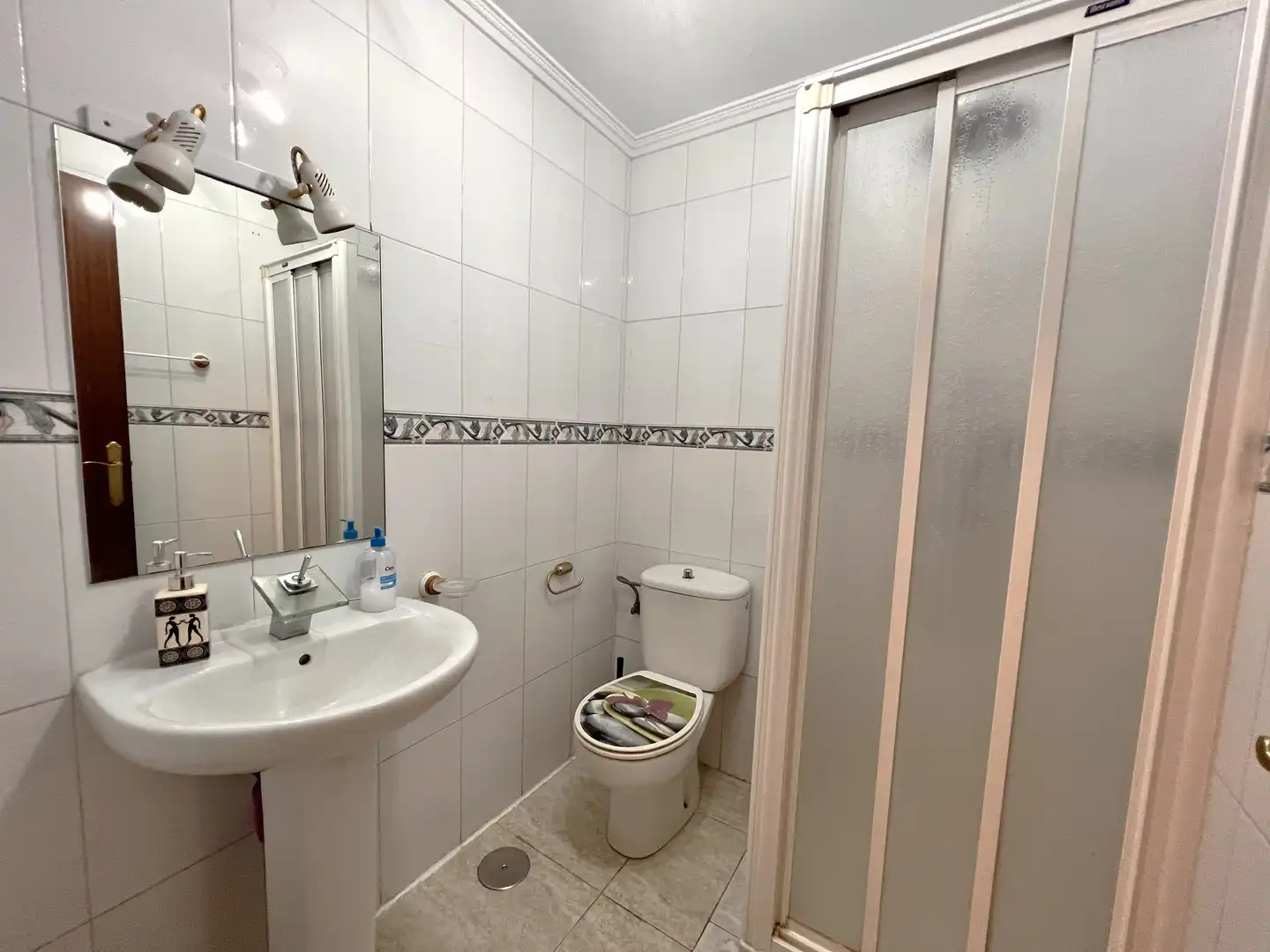 Bany de Apartament en venda en Mijas amb Aire condicionat i Piscina comunitària