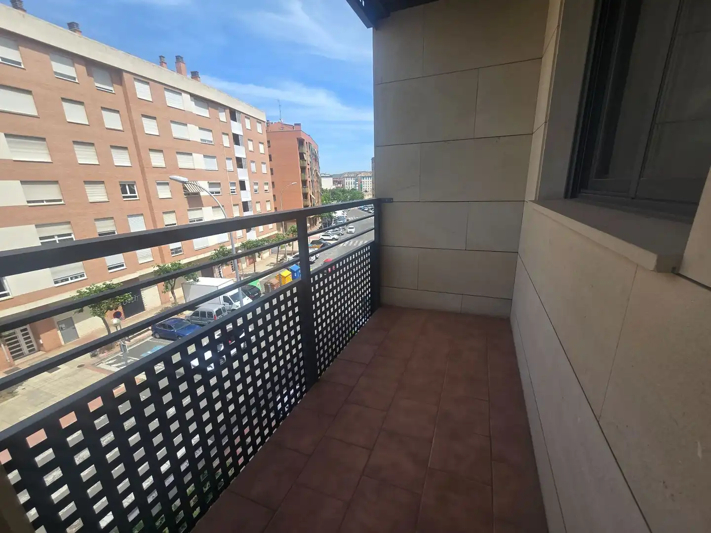 Terraza de Piso de alquiler en  Logroño con Calefacción, Terraza y Trastero