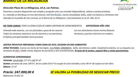 Photo 2 of Flat for sale in Plaza de la Milagrosa, 1a, San Lorenzo, Las Palmas