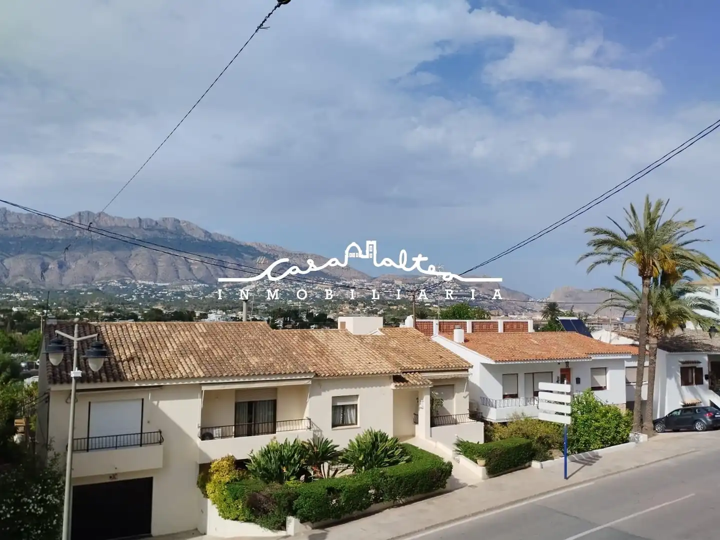 Vista exterior de Piso en venta en Altea con Aire acondicionado, Terraza y Balcón