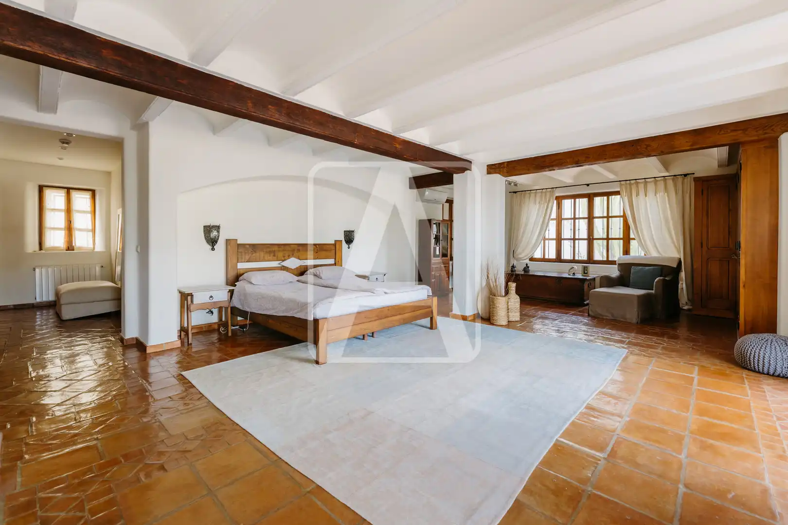 Habitación de Finca rústica en venta en Benissa con Aire acondicionado, Calefacción y Jardín privado