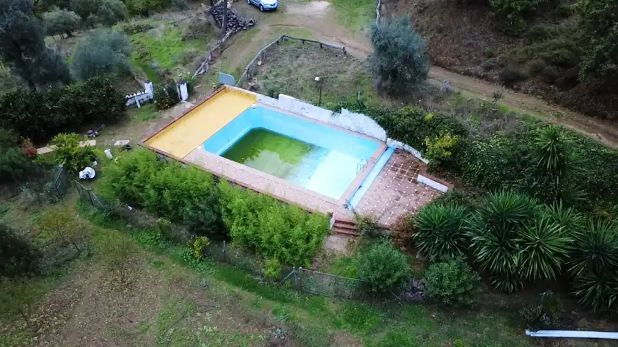Swimming pool of Houses for sale in Cortegana  with Private garden, Terrace and Storage room