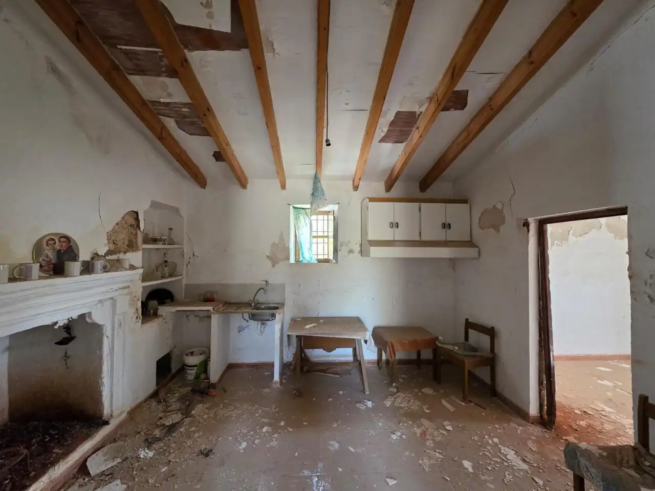 Cuina de Finca rústica en venda en Bédar amb Jardí privat i Terrassa