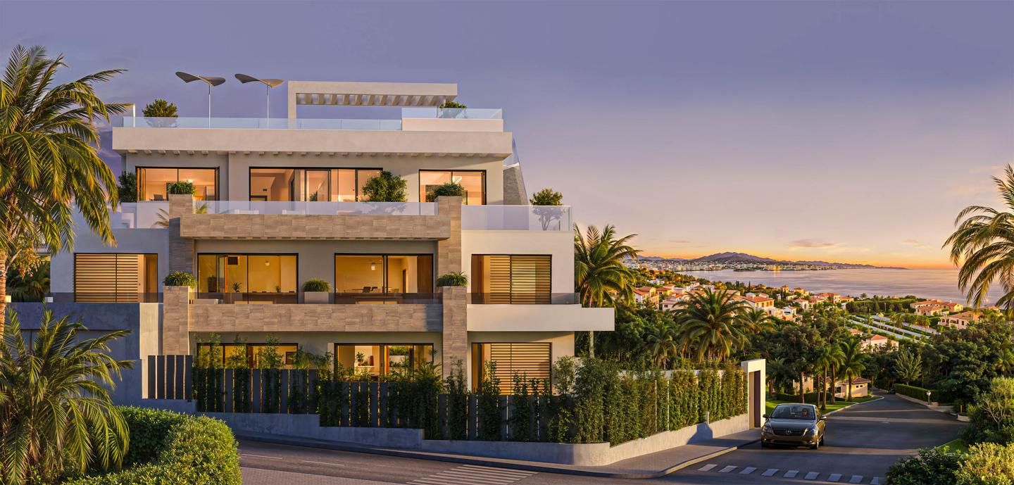 Exterior view of Apartment for sale in Estepona  with Air Conditioner, Heating and Private garden