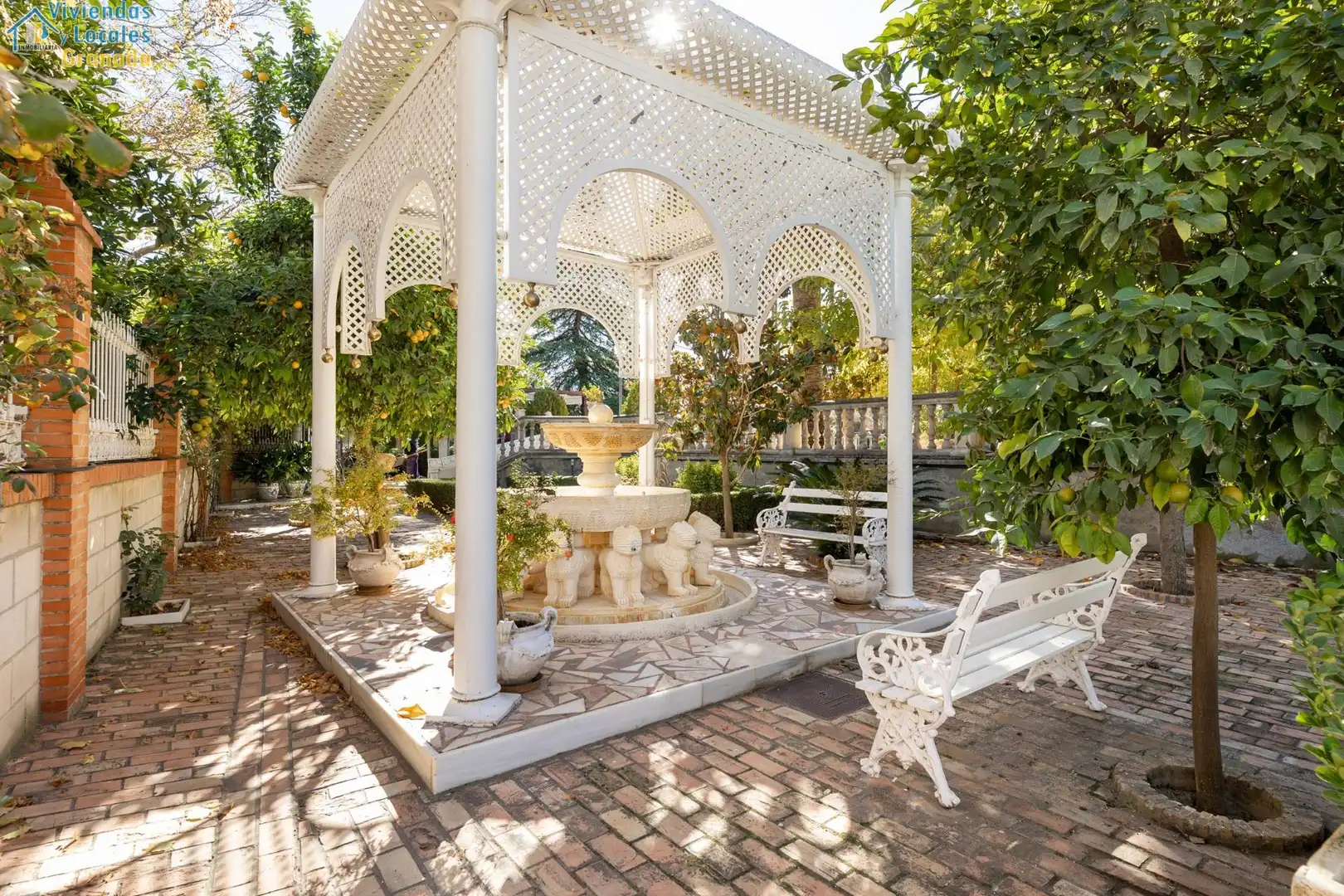 Jardín de Casa o chalet en venta en Granada con Aire acondicionado, Jardín privado y Trastero