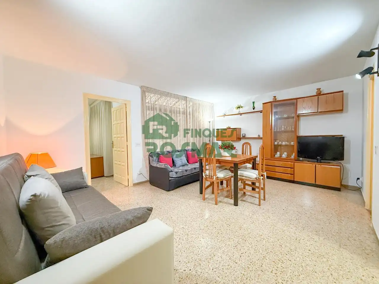Sala d'estar de Pis en venda en Lloret de Mar amb Moblat