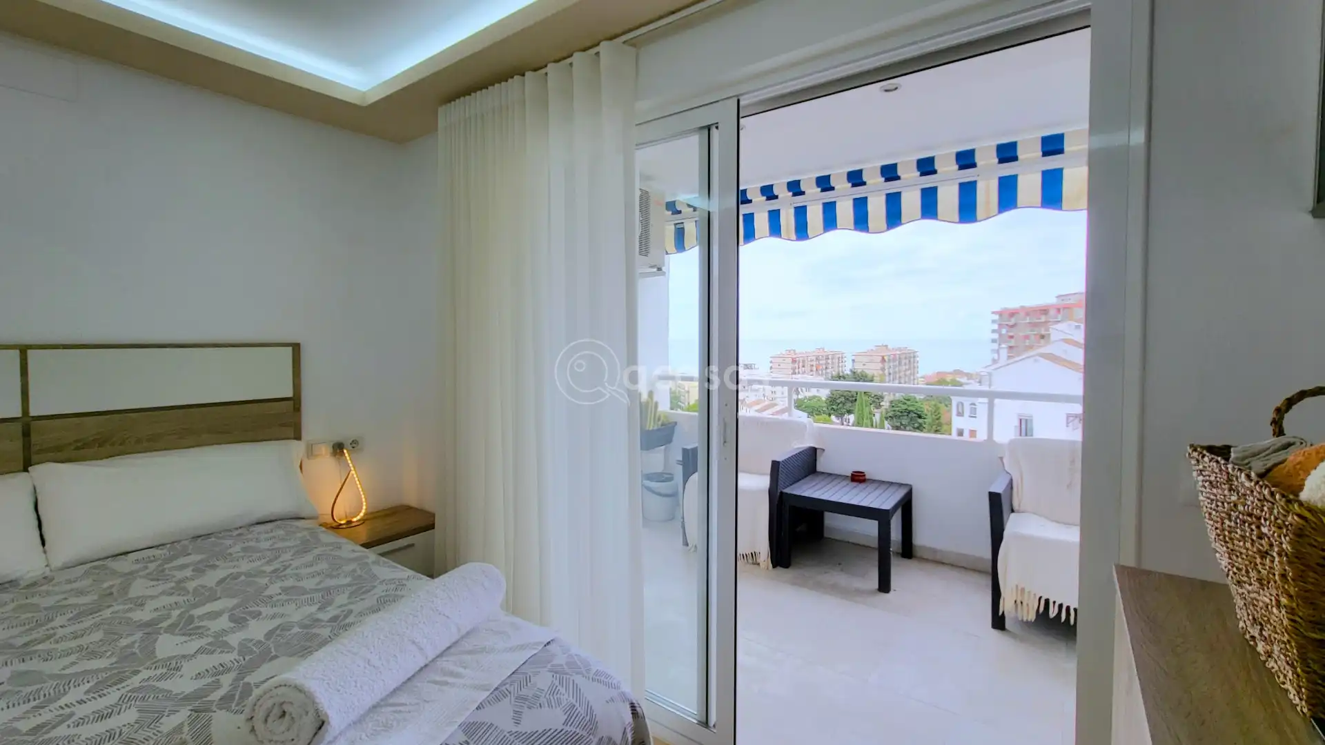 Dormitori de Apartament en venda en Benalmádena amb Aire condicionat, Calefacció i Terrassa