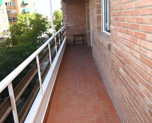 Balcony of Flat to rent in  Granada Capital  with Heating, Terrace and Balcony