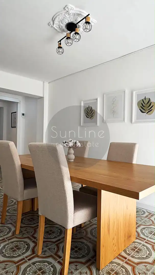 Dining room of Flat for rent in Valencia  with Air Conditioner, Furnished and Balcony