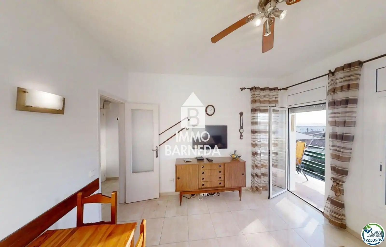 Exterior view of Flat for sale in Roses  with Heating, Terrace and Swimming Pool