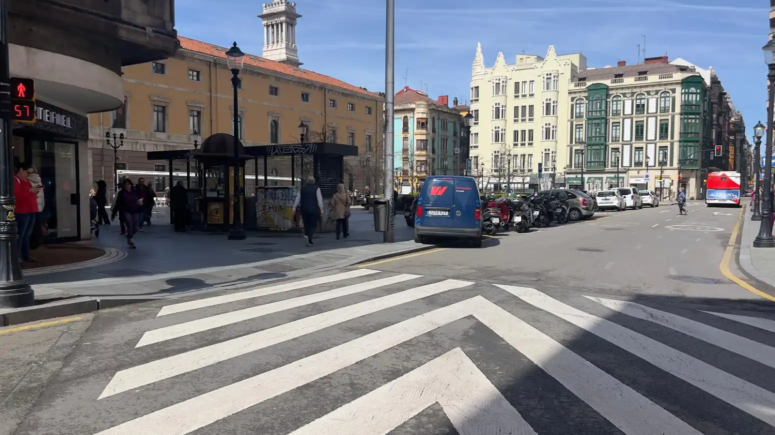 Exterior view of Flat for rent in Gijón   with Heating, Parquet flooring and Furnished