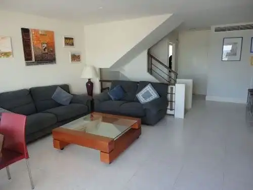 Living room of Detached homes for sale in Torredembarra  with Air Conditioner, Private garden and Terrace
