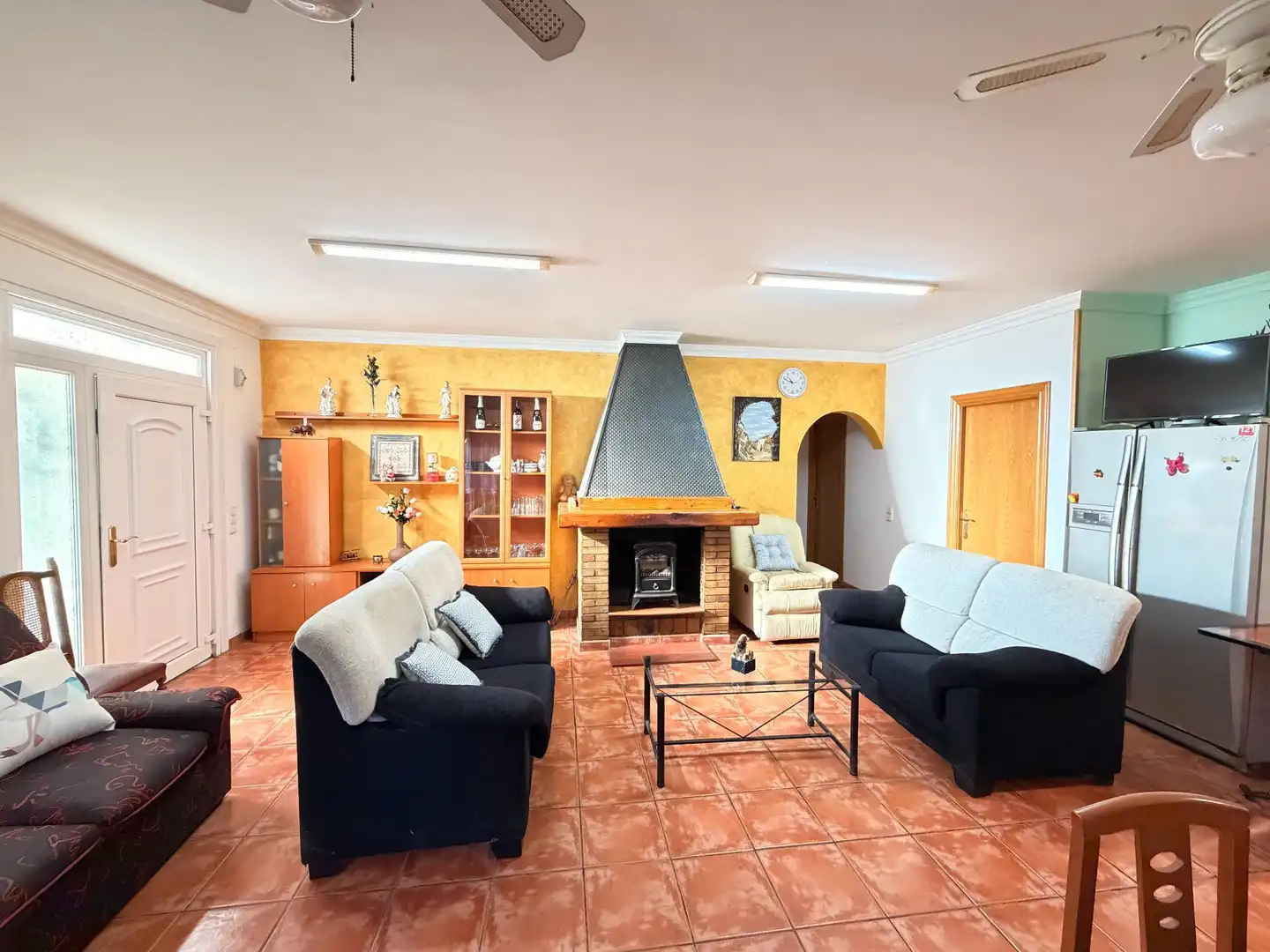 Wohnzimmer von Haus oder Chalet zum Verkauf in Roquetes mit Heizung, Privatgarten und Terrasse
