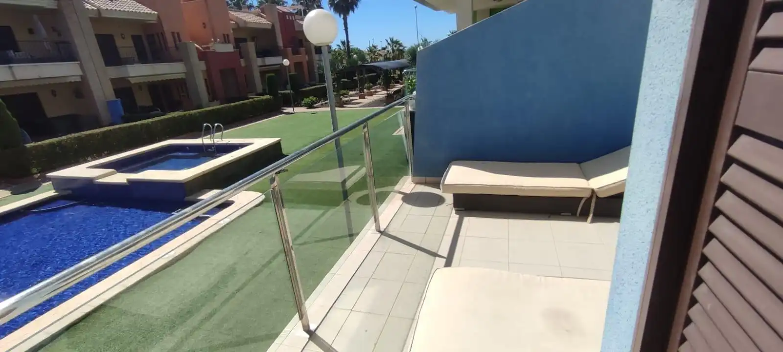 Terrassa de Apartament en venda en Orihuela amb Aire condicionat, Calefacció i Jardí privat