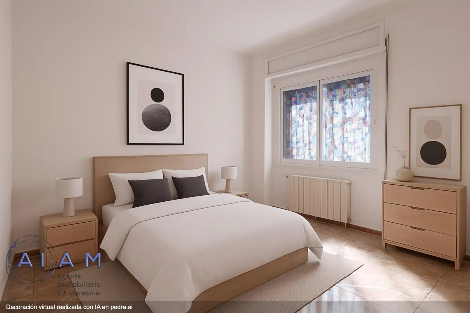 Schlafzimmer von Erdgeschoss zum Verkauf in Calella mit Heizung und Terrasse