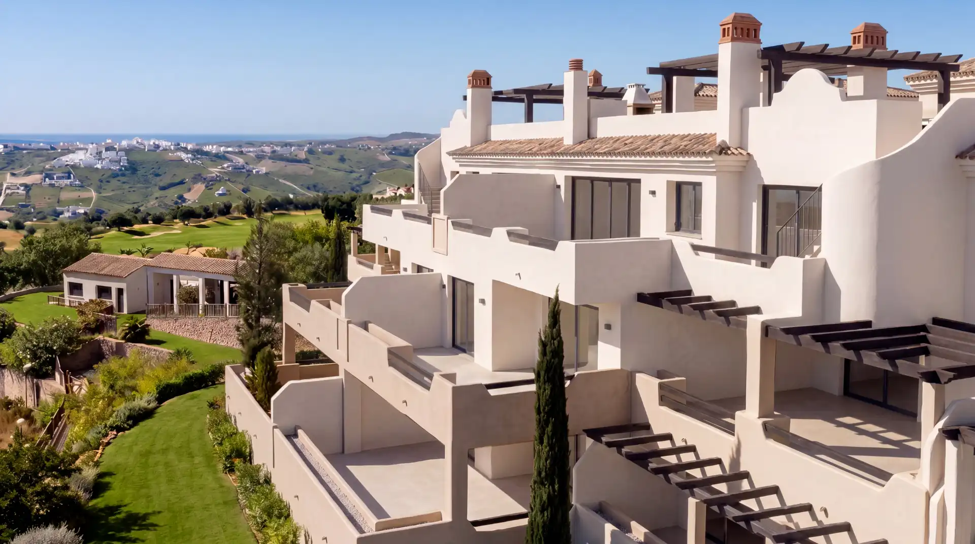 Vista exterior de Pis en venda en Casares amb Aire condicionat, Terrassa i Traster