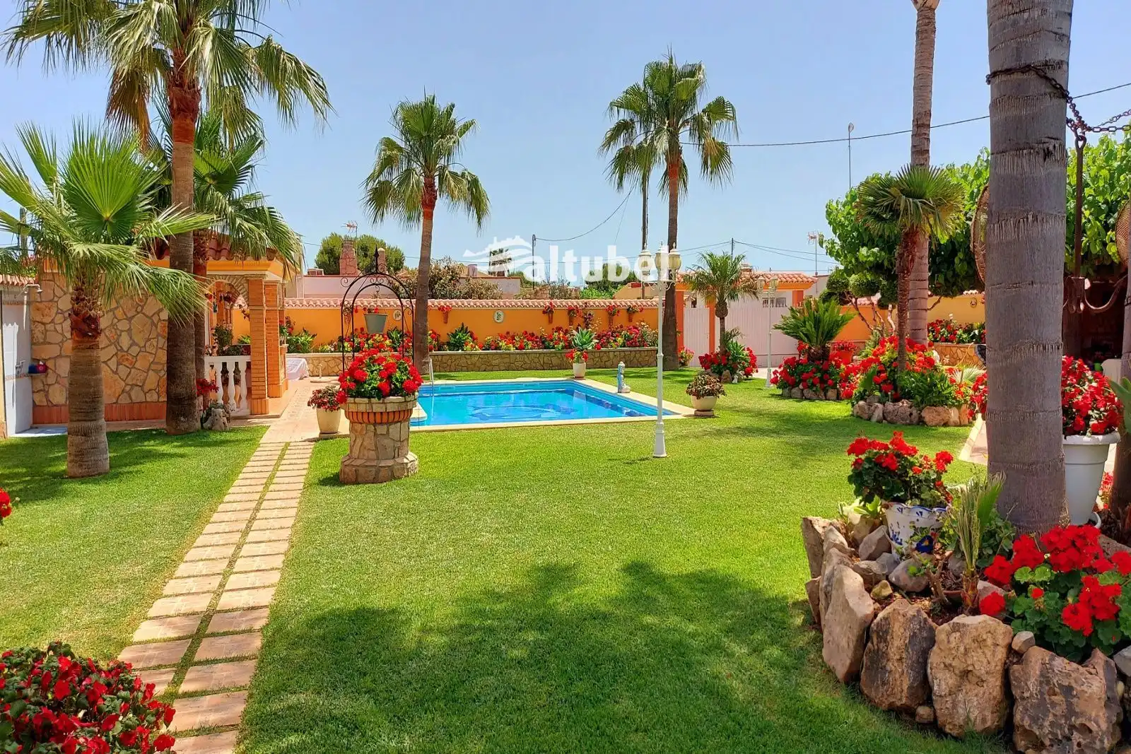 Jardín de Casa o chalet en venta en Benicarló con Terraza y Piscina