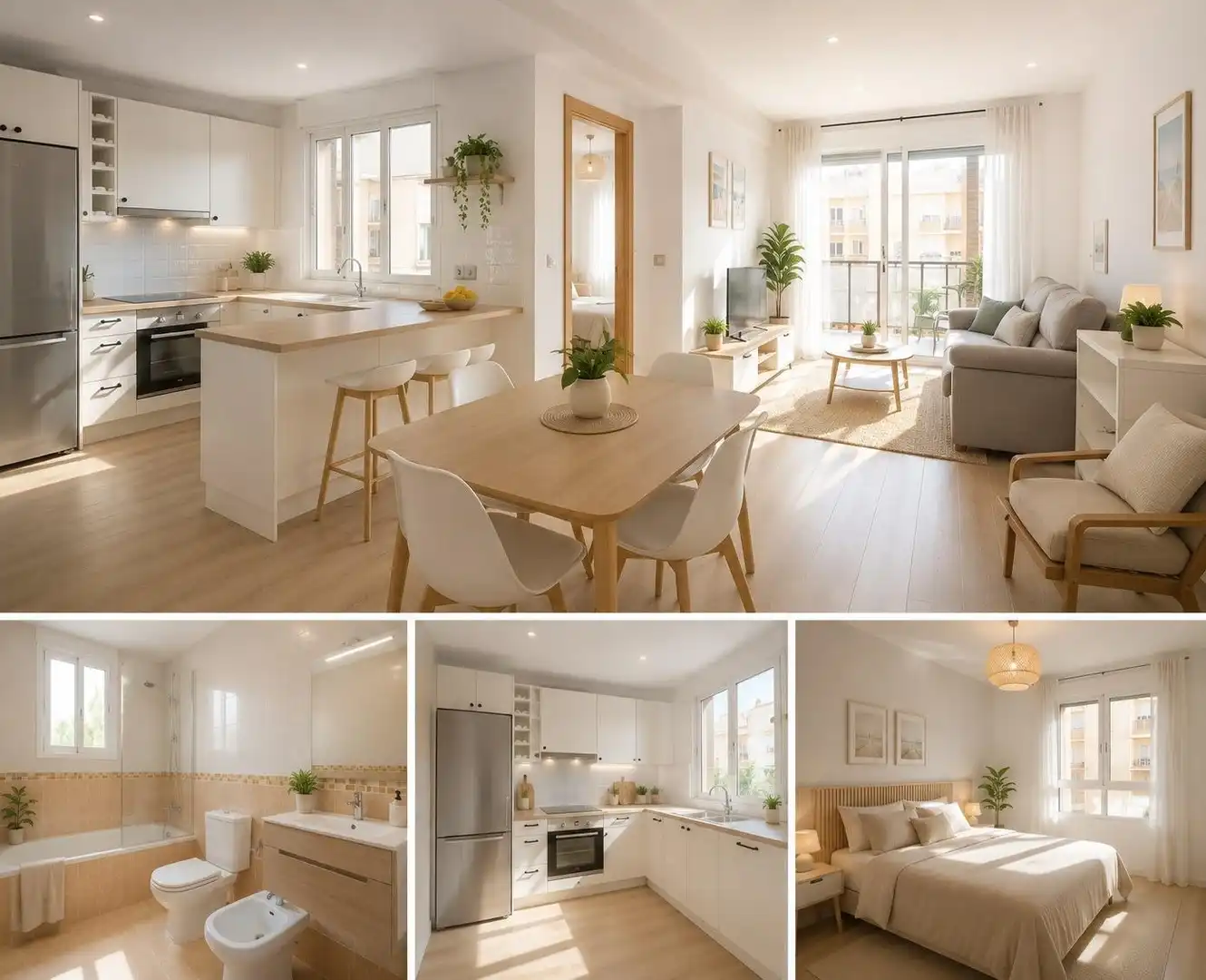 Cocina de Piso en venta en Murcia con Aire acondicionado, Calefacción y Jardín privado