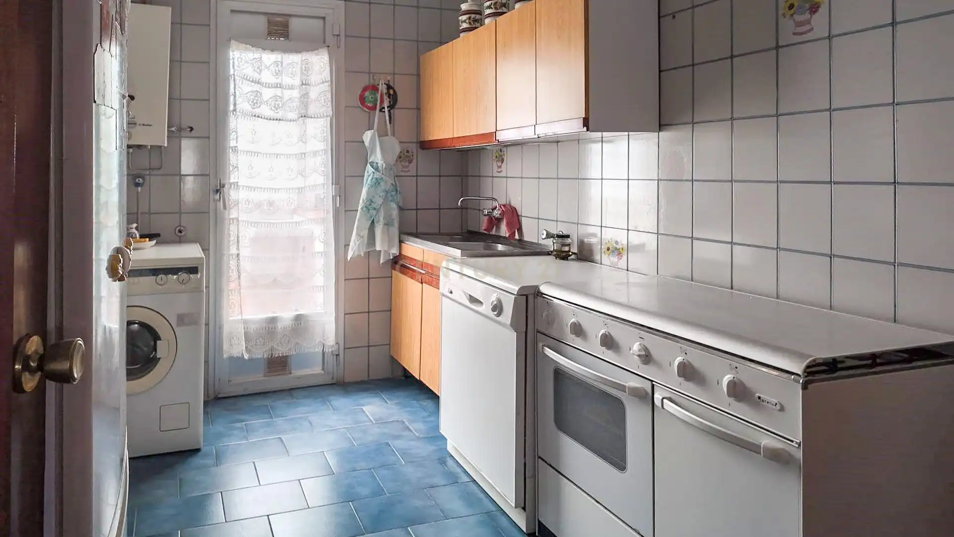 Kitchen of Flat for sale in Azuaga  with Storage room