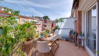 Terrace of Flat for sale in  Barcelona Capital  with Air Conditioner, Heating and Oven