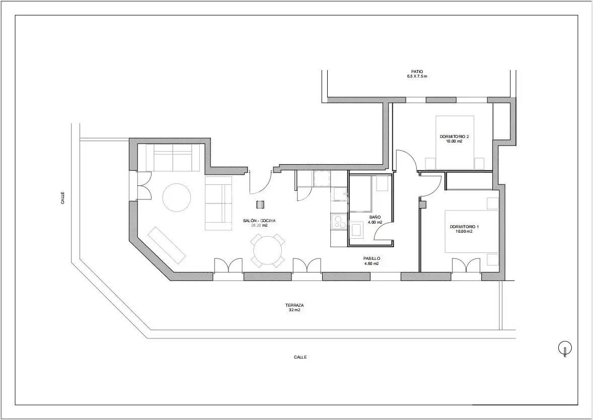 Attic for sale in Madrid  with Air Conditioner, Heating and Terrace