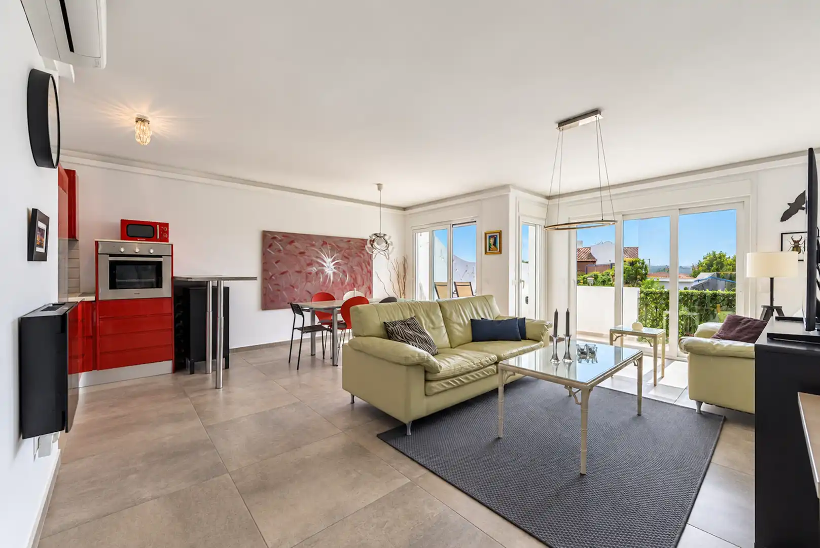 Sala de estar de Dúplex en venta en La Cala Mijas