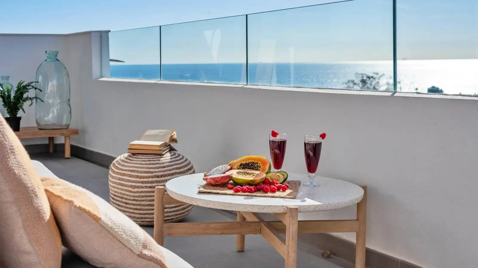 Terraza de Piso en venta en Rincón de la Victoria con Aire acondicionado, Calefacción y Jardín privado