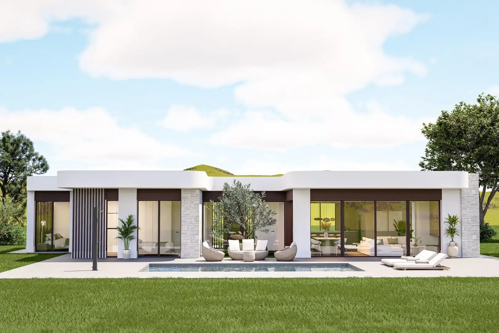 Chalet con piscina en venta en El Pinós / Pinoso