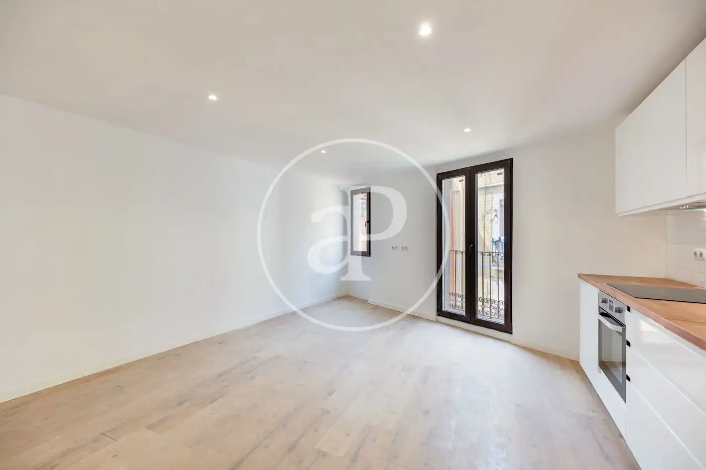 Sala de estar de Piso en venta en Barcelona con Aire acondicionado, Calefacción y Balcón