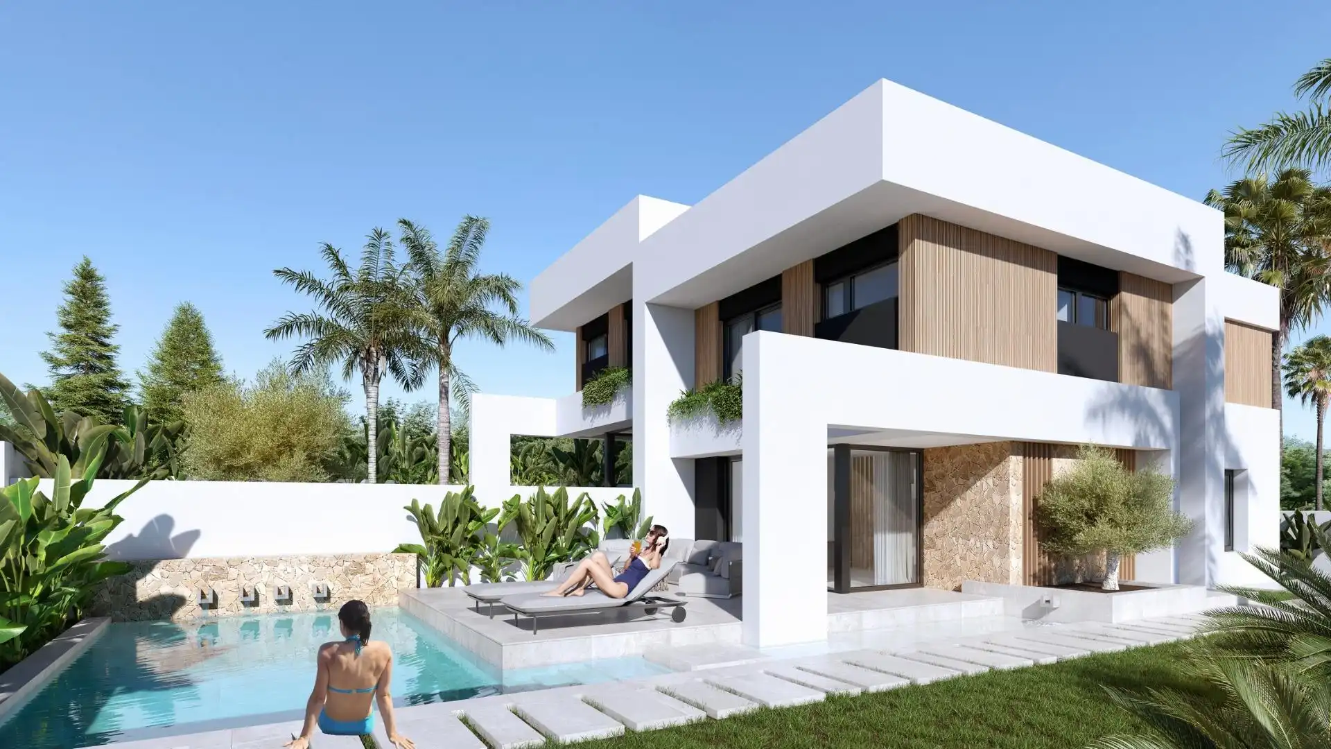 Casa bifamiliare con piscina in vendita a Orihuela Costa