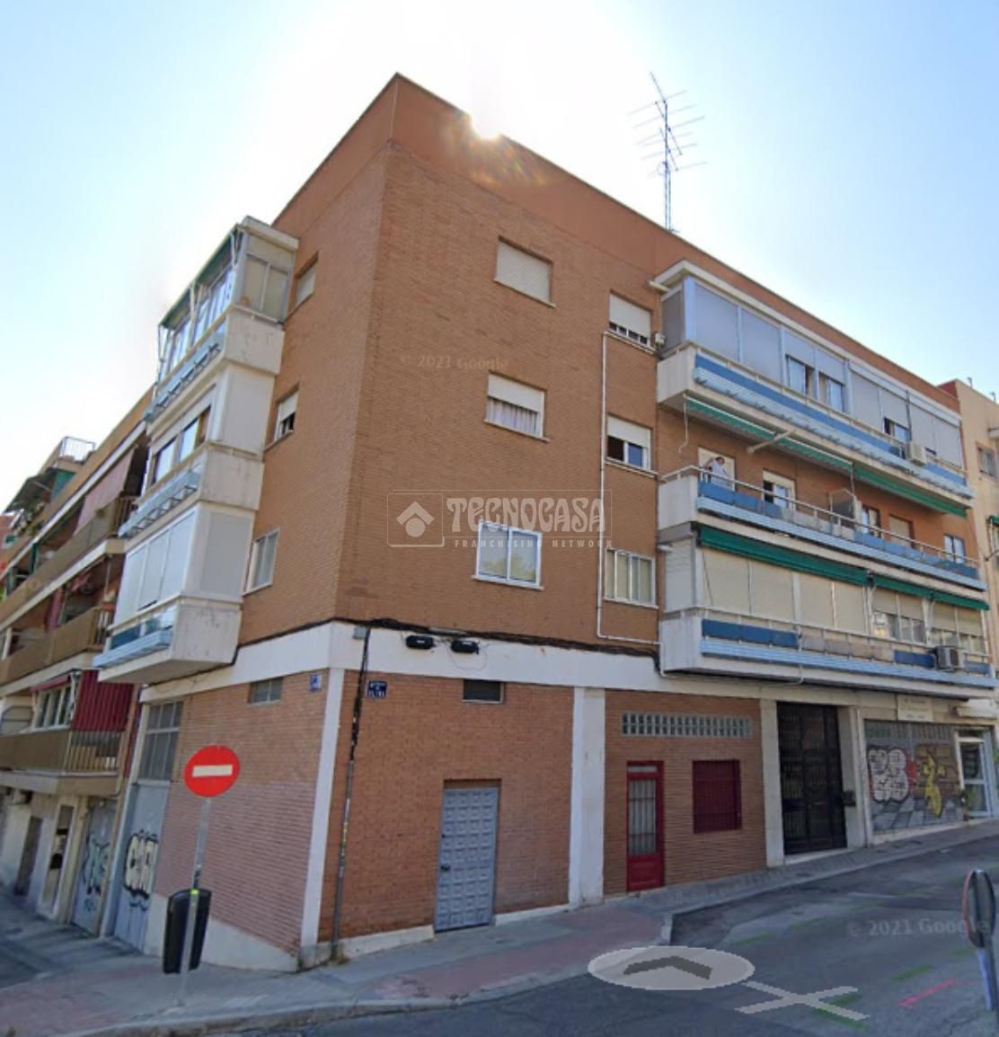 Vista exterior de Pis en venda en  Madrid Capital amb Calefacció i Terrassa