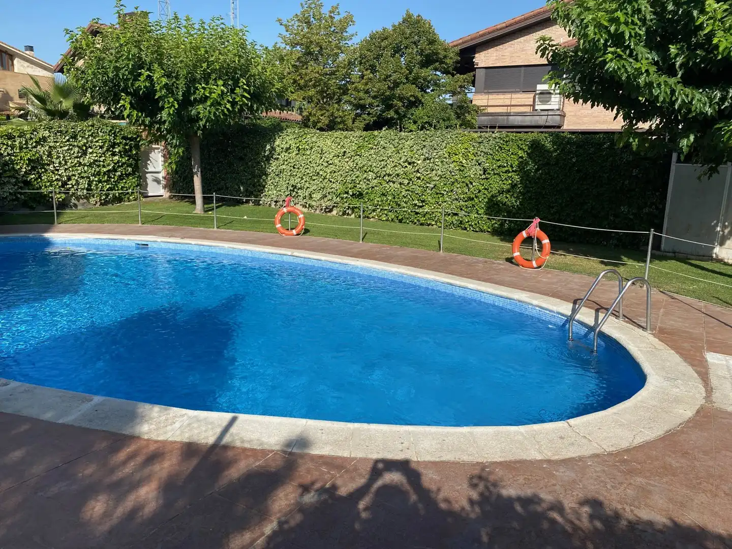 Piscina de Casa adosada en venda en Zaragoza amb Terrassa i Piscina