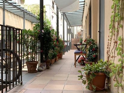Terrace of Flat for sale in  Barcelona Capital  with Air Conditioner, Heating and Furnished