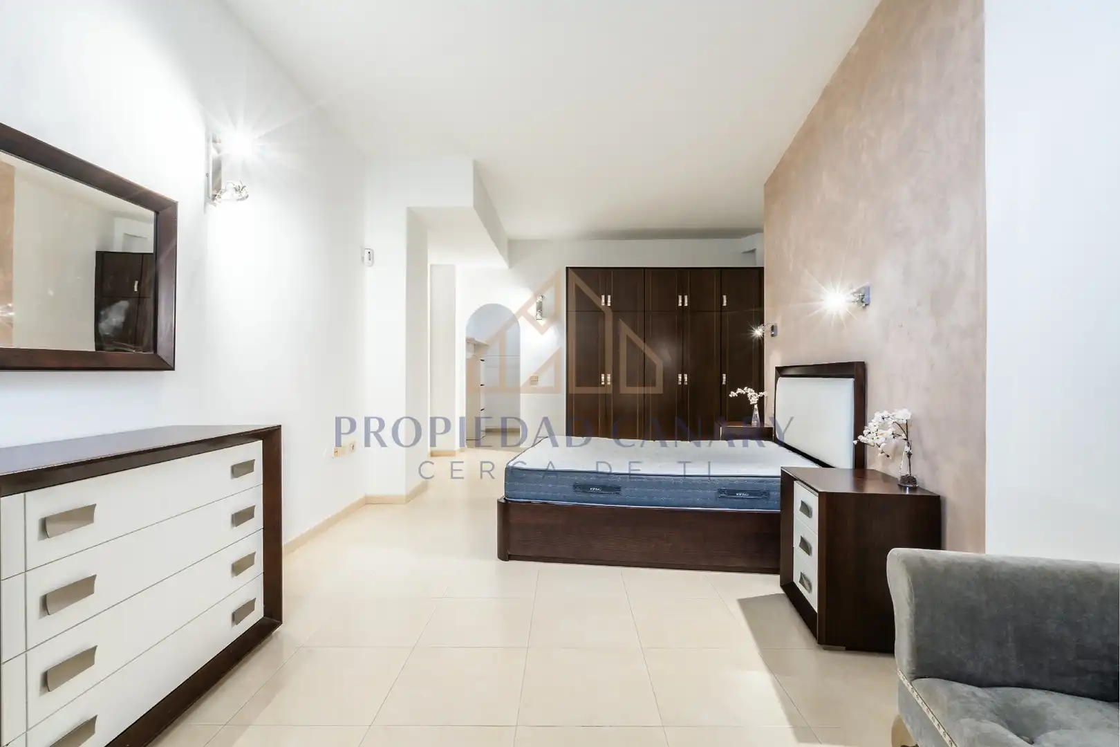 Bedroom of Flat for rent in La Victoria de Acentejo  with Storage room, Furnished and Oven