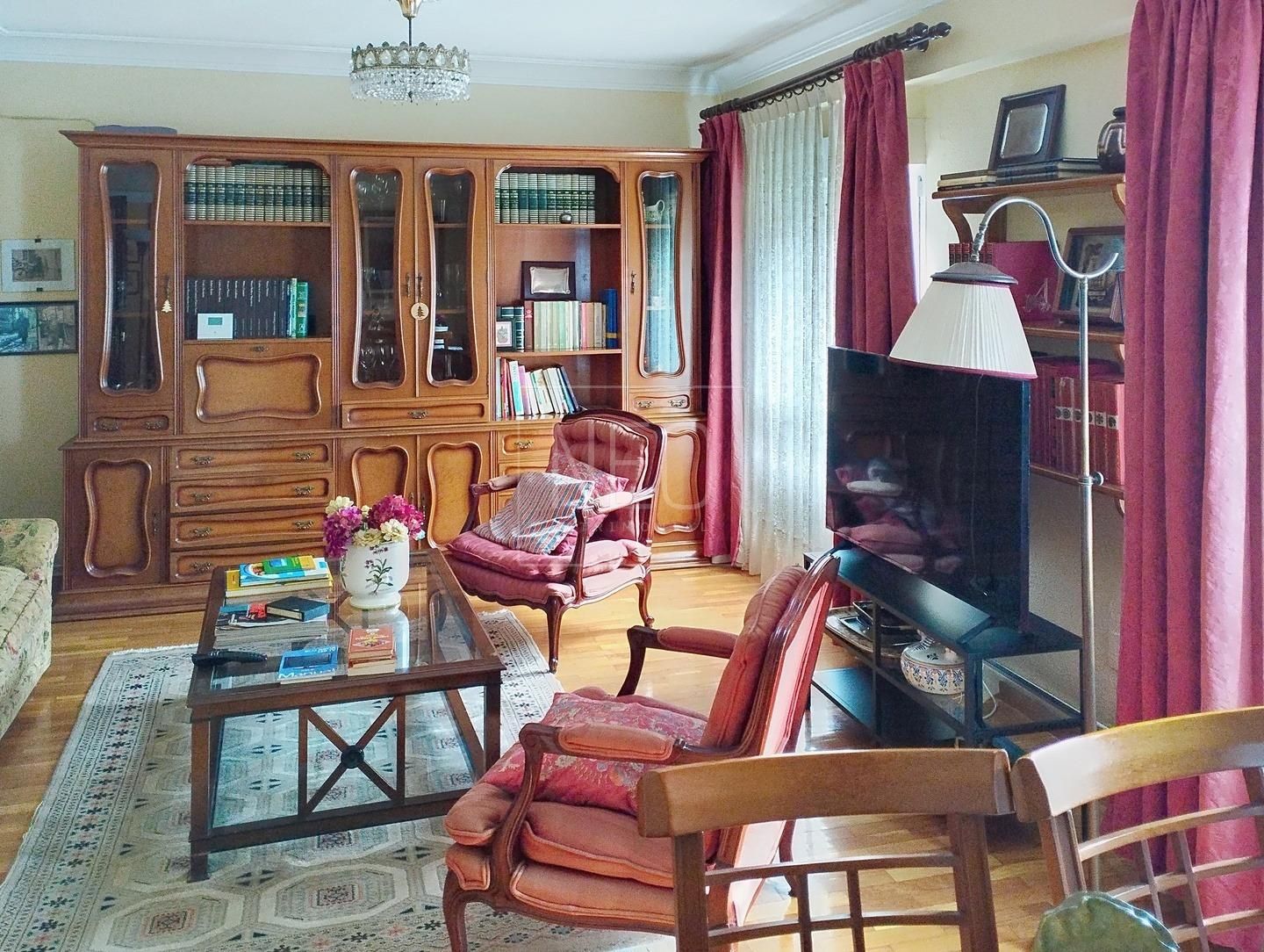 Living room of Flat for sale in Gijón   with Heating and Parquet flooring