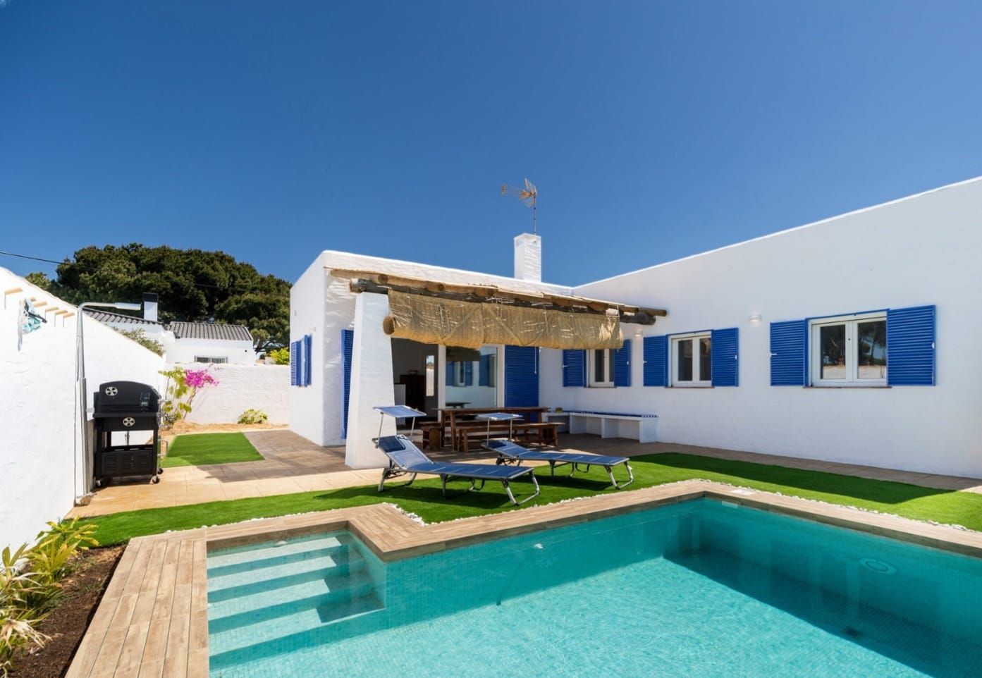 Swimming pool of House or chalet to rent in Chiclana de la Frontera  with Air Conditioner, Private garden and Terrace